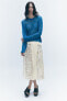 Фото #12 товара Open-knit wool blend sweater - limited edition