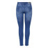 Фото #4 товара ONLY Blush Life Mid Waist Skinny Ankle Raw REA12187 jeans