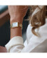 ფოტო #4 პროდუქტის Women's Swiss Toccata Diamond Accent Gold PVD Stainless Steel Bracelet Watch 25x34mm