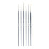 MILAN Synthetic Bristle Brush For Small Detailed Works Series 301 No. 0