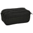 SAFTA Kappa Basics Negro Big Triple Pencil Case