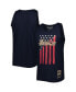 Фото #2 товара Men's Navy Houston Astros Cooperstown Collection Stars and Stripes Tank Top