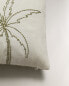 Palm tree cushion cover