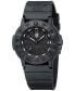 ფოტო #2 პროდუქტის Men's Swiss Original Navy Seal EVO Series Military Dive Black Rubber Strap Watch 43mm