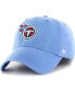 Фото #1 товара Men's Light Blue Tennessee Titans Franchise Logo Fitted Hat