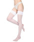 Фото #1 товара Women's Seduction Sheer Allover Dot Thigh High Stockings