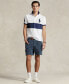 ფოტო #5 პროდუქტის Men's Custom Slim Fit Big Pony Mesh Polo Shirt