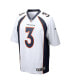 Фото #3 товара Men's Russell Wilson White Denver Broncos Game Jersey