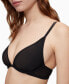 Women's Sheer Marquisette Unlined Plunge Bra QF6727