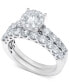 Фото #1 товара Diamond Bridal Ring Set (2 ct. t.w.) in 14k White Gold or Gold