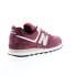 New Balance 574 U574HMG Mens Burgundy Nubuck Lifestyle Sneakers Shoes