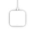 Zens Single Aluminium Wireless Charger – White - Indoor - USB - Wireless charging - White