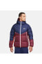 Down-fill Windrunner Laciver Ve Bordo Renk Erkek Montu