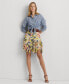Фото #4 товара Блузка полосатая из льна Lauren Ralph Lauren для женщин