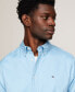 ფოტო #2 პროდუქტის Men's Poplin Long Sleeve Button-Down Shirt