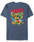 Фото #1 товара Men's Funky Bunch Short Sleeve T-Shirt