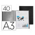 Фото #3 товара LIDERPAPEL Showcase folder 40 polypropylene covers DIN A3 opaque
