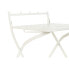 Garden chair DKD Home Decor White Metal 40 x 48 x 93 cm