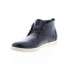 Фото #7 товара English Laundry Irvine EK505S74 Mens Black Leather Lace Up Chukka Boots 9.5