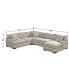 Rhyder 4-Pc. 112" Fabric Sectional Sofa with Chaise, Created for Macy's