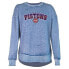 NBA Detroit Pistons Women's Ombre Arch Print Burnout Crew Neck Fleece