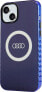 Фото #9 товара Audi Audi IML Big Logo MagSafe Case iPhone 15 / 14 / 13 6.1" niebieski/navy blue hardcase AU-IMLMIP15-Q5/D2-BE