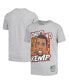 Фото #1 товара Big Boys Shawn Kemp Gray Seattle SuperSonics Hardwood Classics King of the Court Player T-shirt