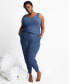 Фото #7 товара Пижама женская State of Day Рубашка для сна из модала с завязками XS-3X, созданная для Macy's