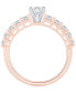 ფოტო #9 პროდუქტის Diamond Marquise Engagement Ring (1 ct. t.w.) in 14k Gold