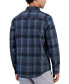 Фото #2 товара Men's Lomia Regular-Fit Yarn-Dyed Plaid Dobby Button-Down Shirt, Created for Macy's