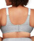 ფოტო #2 პროდუქტის Women's Full Figure Plus Size Adjustable Wirefree Sports Bra 1166