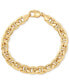 ფოტო #1 პროდუქტის Men's Mariner Link Chain Bracelet in 10k Gold