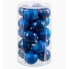 Фото #3 товара Ёлочные шарики Синий Пластик 6 x 6 x 6 cm (20 штук)