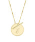 Фото #6 товара brook & york grace Initial Toggle Necklace