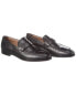 Фото #1 товара Ferragamo Signature Leather Loafer (Authentic Pre-Owned) Men's Black 9.5 Eee