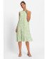 ფოტო #1 პროდუქტის Women's 100% Viscose Sleeveless Pebble Print Dress