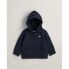 GANT 506744 full zip sweatshirt Синий, 12-18 месяцев - фото #2