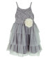 Фото #1 товара Платье для малышей Pink & Violet с блестящими вставками и сетчатой юбкой