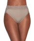 Women's Flattering Lace Hi-Cut Panty Underwear 13280, extended sizes available