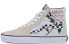 Vans SK8 HI 板鞋 男女同款 米白花卉 / Кроссовки Vans SK8 HI VN0A38GEUPM