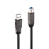 Lindy USB 3.1 Active Cable A/B - 10m - 10 m - USB A - USB B - USB 3.2 Gen 1 (3.1 Gen 1) - 5000 Mbit/s - Black