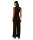 Фото #2 товара Women's Lace-Panel Cut-Out Jumpsuit