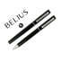 Фото #1 товара Ручка роллеровая BELIUS BB187 синяя 1 мм (2 штуки)