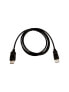 Фото #8 товара V7 Black Video Cable Pro DisplayPort Male to DisplayPort Male 2m 6.6ft - 2 m - DisplayPort - DisplayPort - Male - Male - 7680 x 4320 pixels