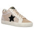 Фото #2 товара Vintage Havana Bounce Glitter Lace Up Womens Beige Sneakers Casual Shoes BOUNCE