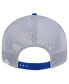 Фото #2 товара Men's Blue Seattle Sounders FC Throwback Trucker Low Profile 9FIFTY Snapback Hat