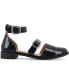 ფოტო #2 პროდუქტის Women's Constance Double Buckle Flats