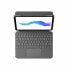 Фото #2 товара Чехол для планшета с клавиатурой Logitech Folio Touch Серый Испанская Qwerty