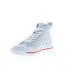 Фото #4 товара Diesel S-Athos Mid W Y02880-PR573-T6172 Womens Blue Lifestyle Sneakers Shoes