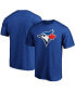Фото #1 товара Men's Royal Toronto Blue Jays Official Logo T-shirt
